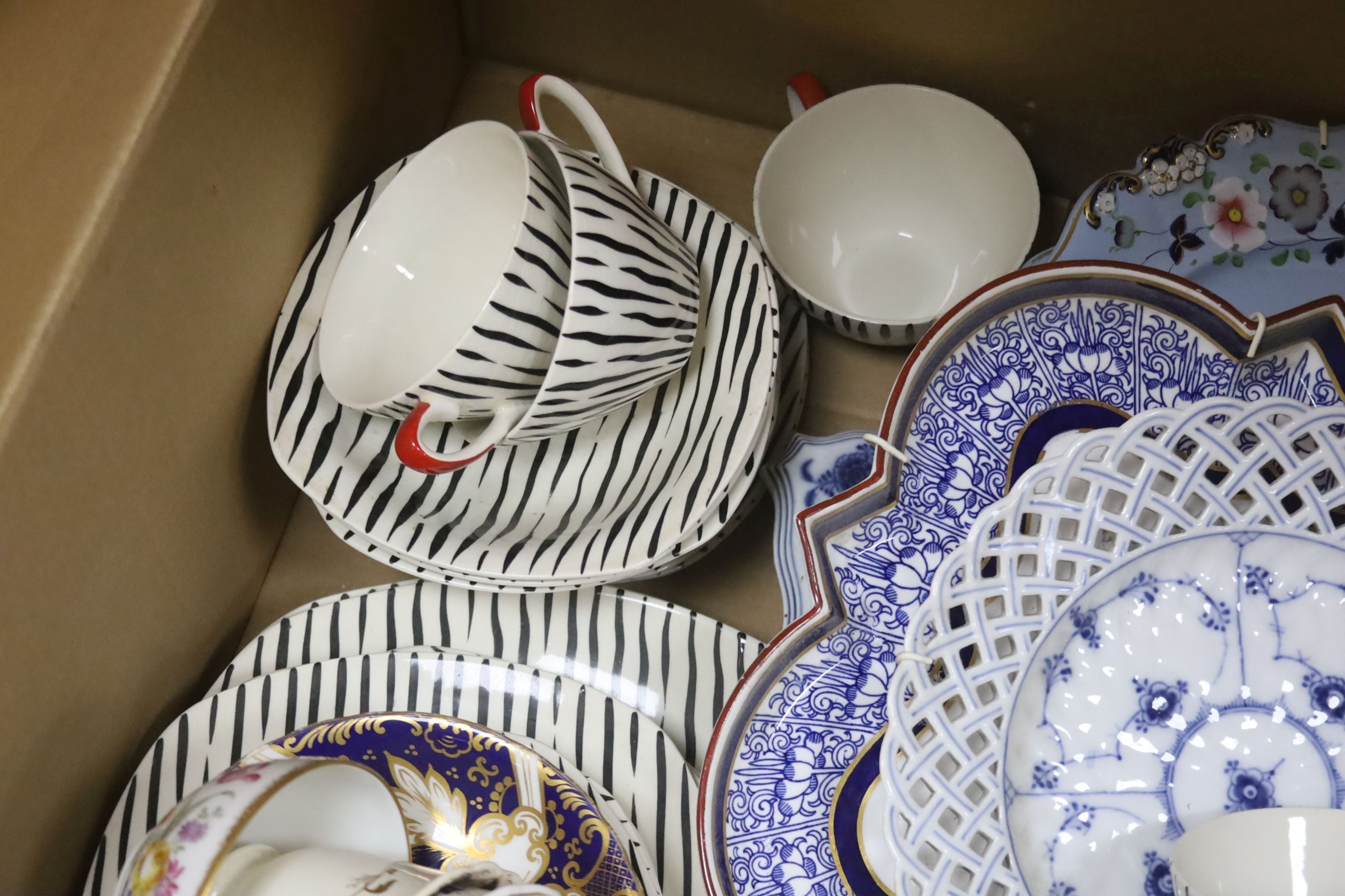 Mixed ceramics including Midwinter